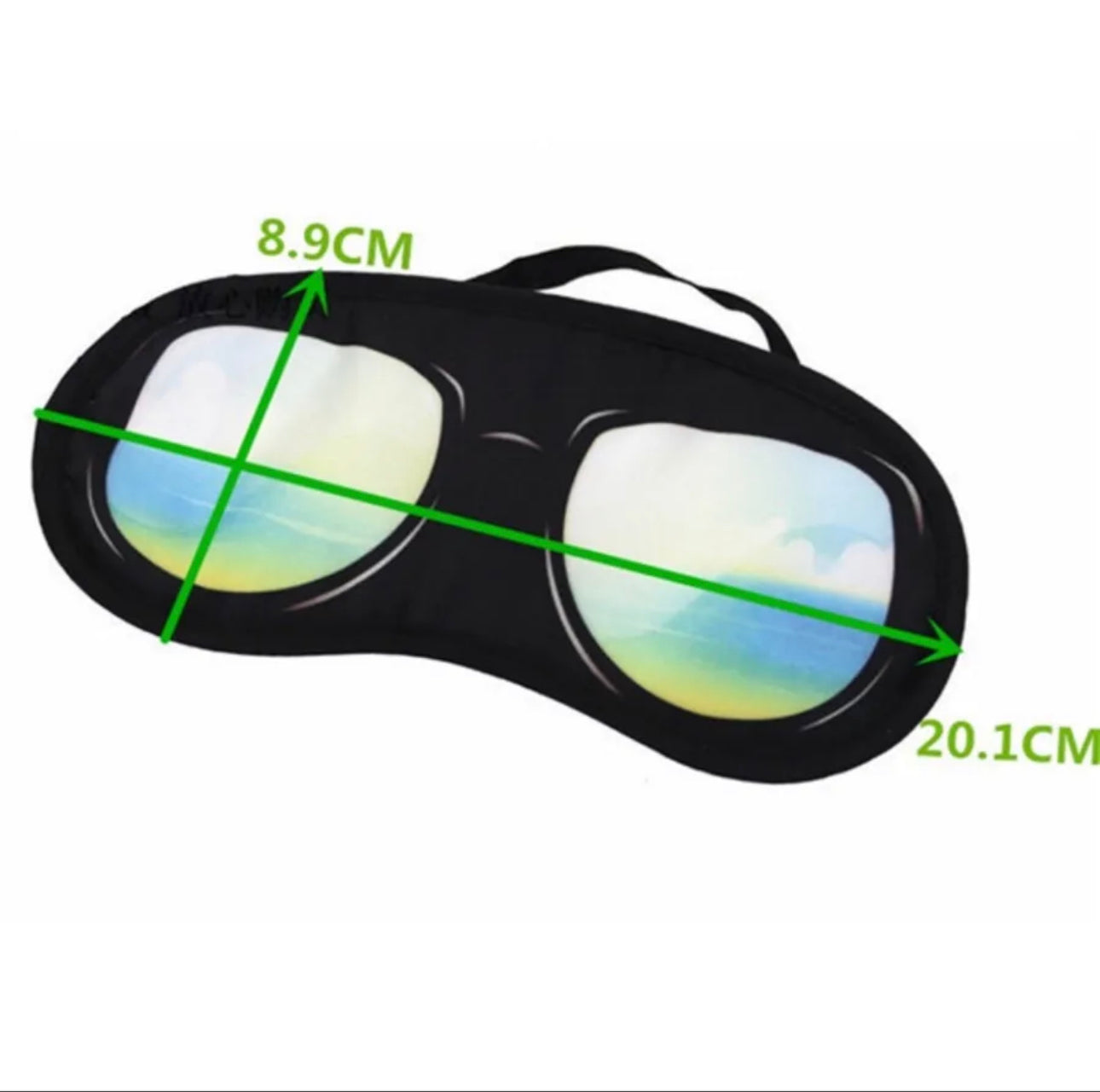 MASQUE DE NUIT SOMMEIL anti LUMIERE ANTI FATIGUE Lunettes De Soleil Fun