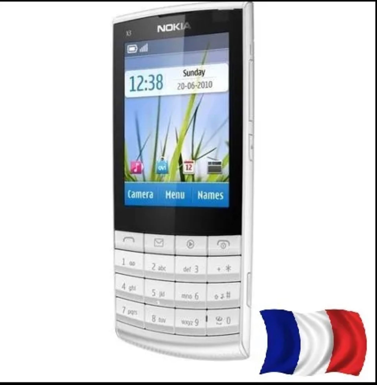 Téléphone Nokia X3-02 BLANC